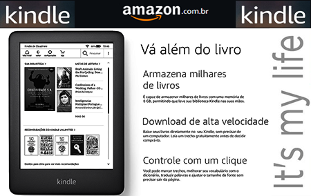 Kindle - Vá além do livro